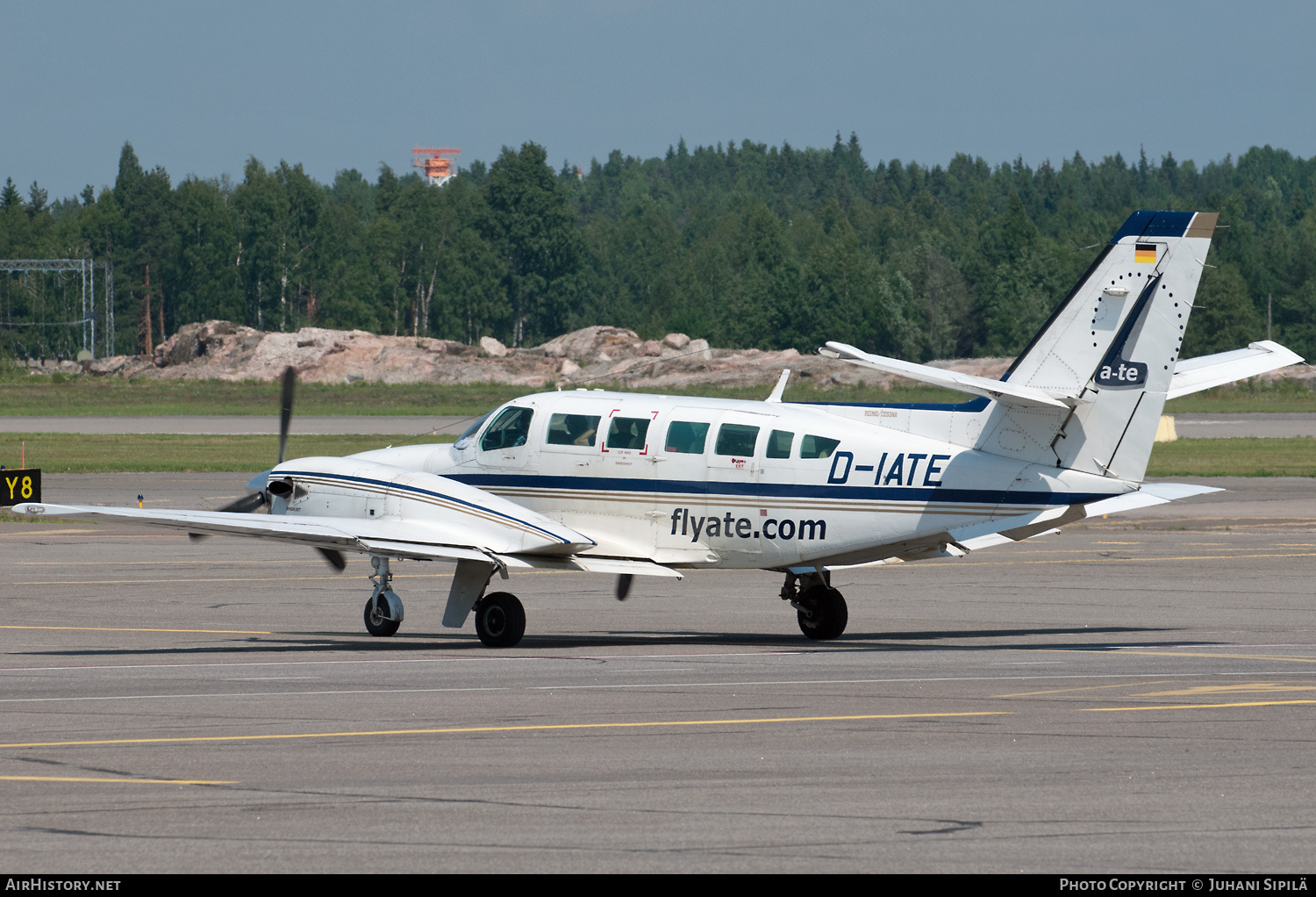 Aircraft Photo of D-IATE | Reims F406 Caravan II | ATE - Air-Taxi Europe | AirHistory.net #306509