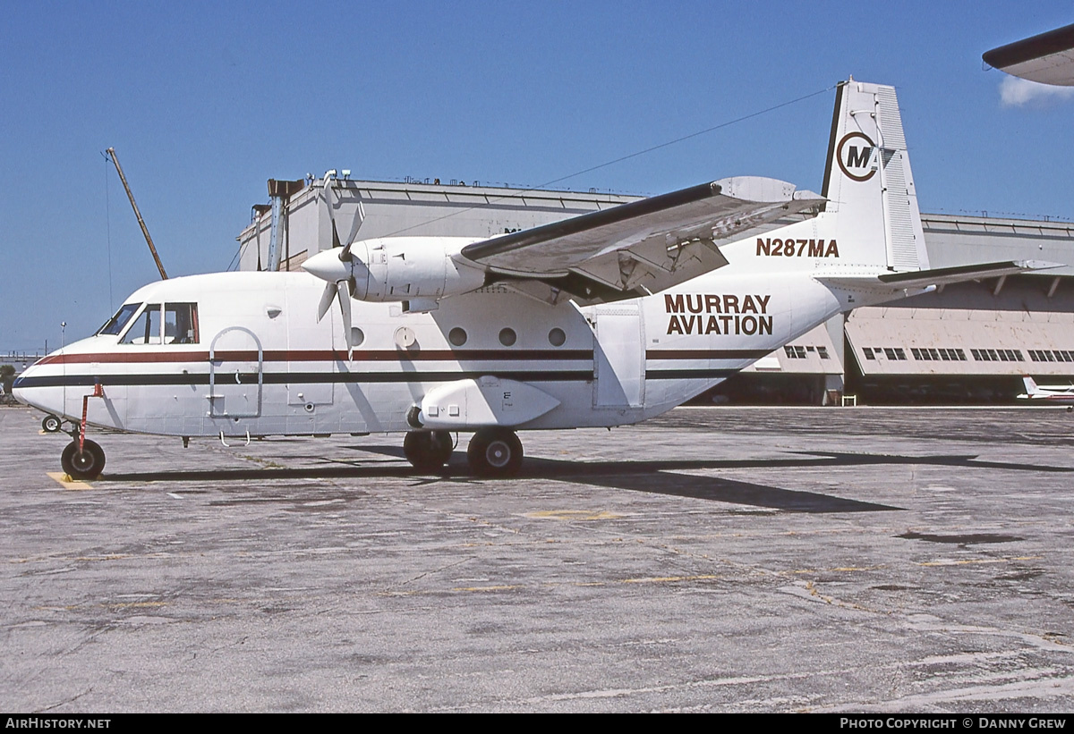 Aircraft Photo of N287MA | CASA C-212-200 Aviocar | Murray Aviaton | AirHistory.net #306524