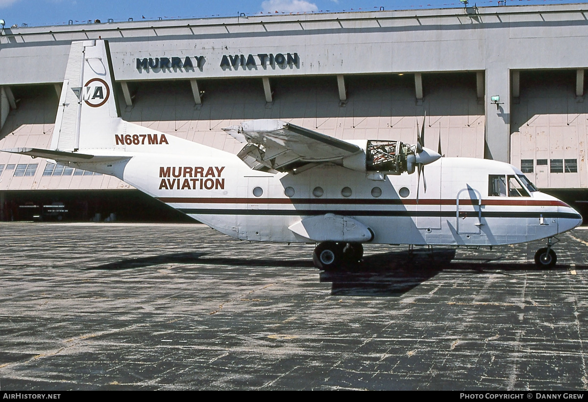 Aircraft Photo of N687MA | CASA C-212-200 Aviocar | Murray Aviaton | AirHistory.net #306526