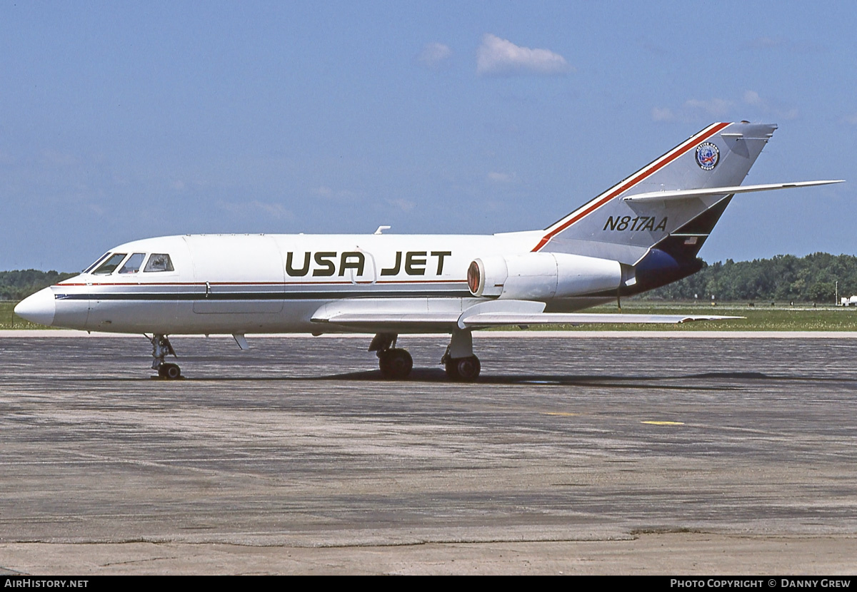 Aircraft Photo of N817AA | Dassault Falcon 20DC | USA Jet Airlines | AirHistory.net #306528