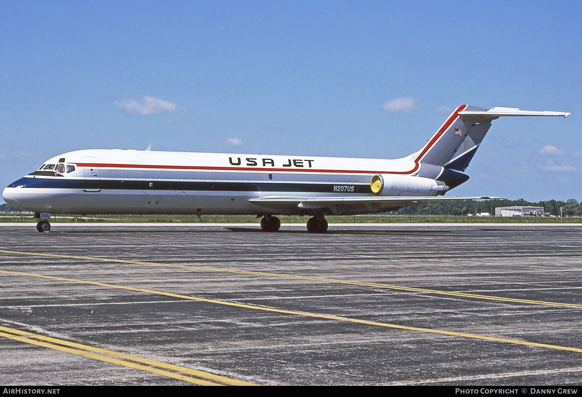 Aircraft Photo of N207US | McDonnell Douglas DC-9-32F | USA Jet Airlines | AirHistory.net #306533