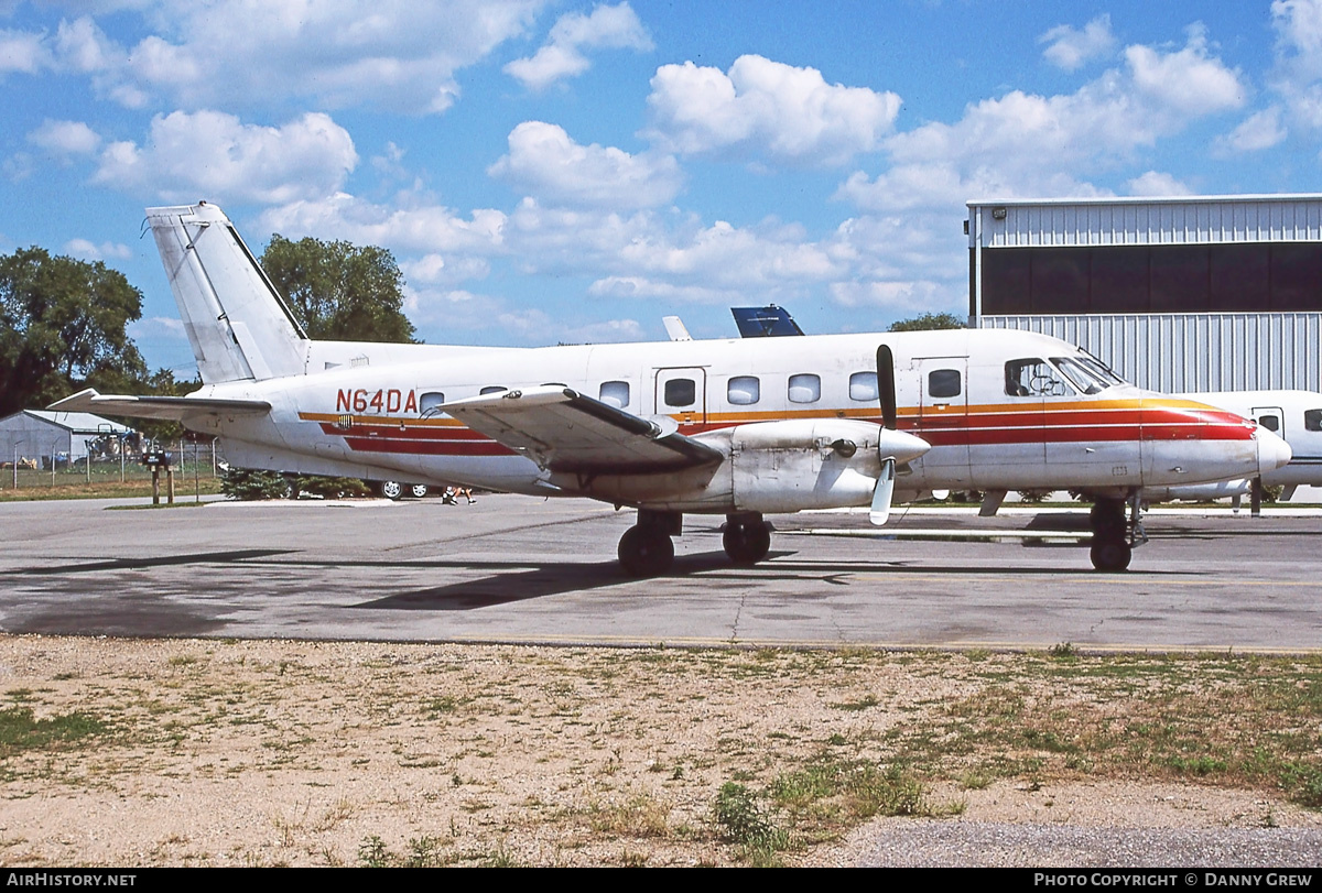 Aircraft Photo of N64DA | Embraer EMB-110P1 Bandeirante | AirHistory.net #306538