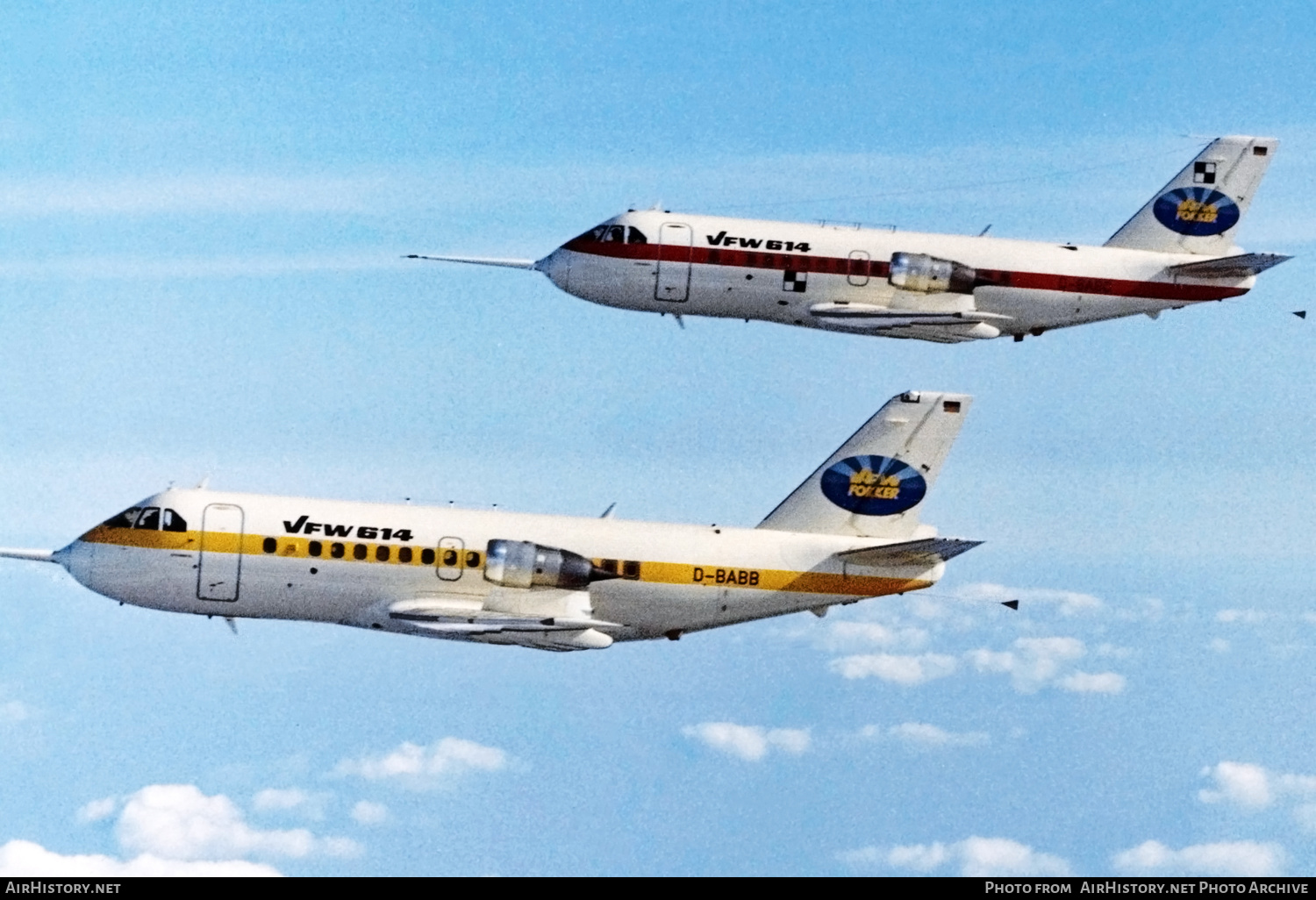 Aircraft Photo of D-BABB | VFW-Fokker VFW-614 | VFW-Fokker | AirHistory.net #306539