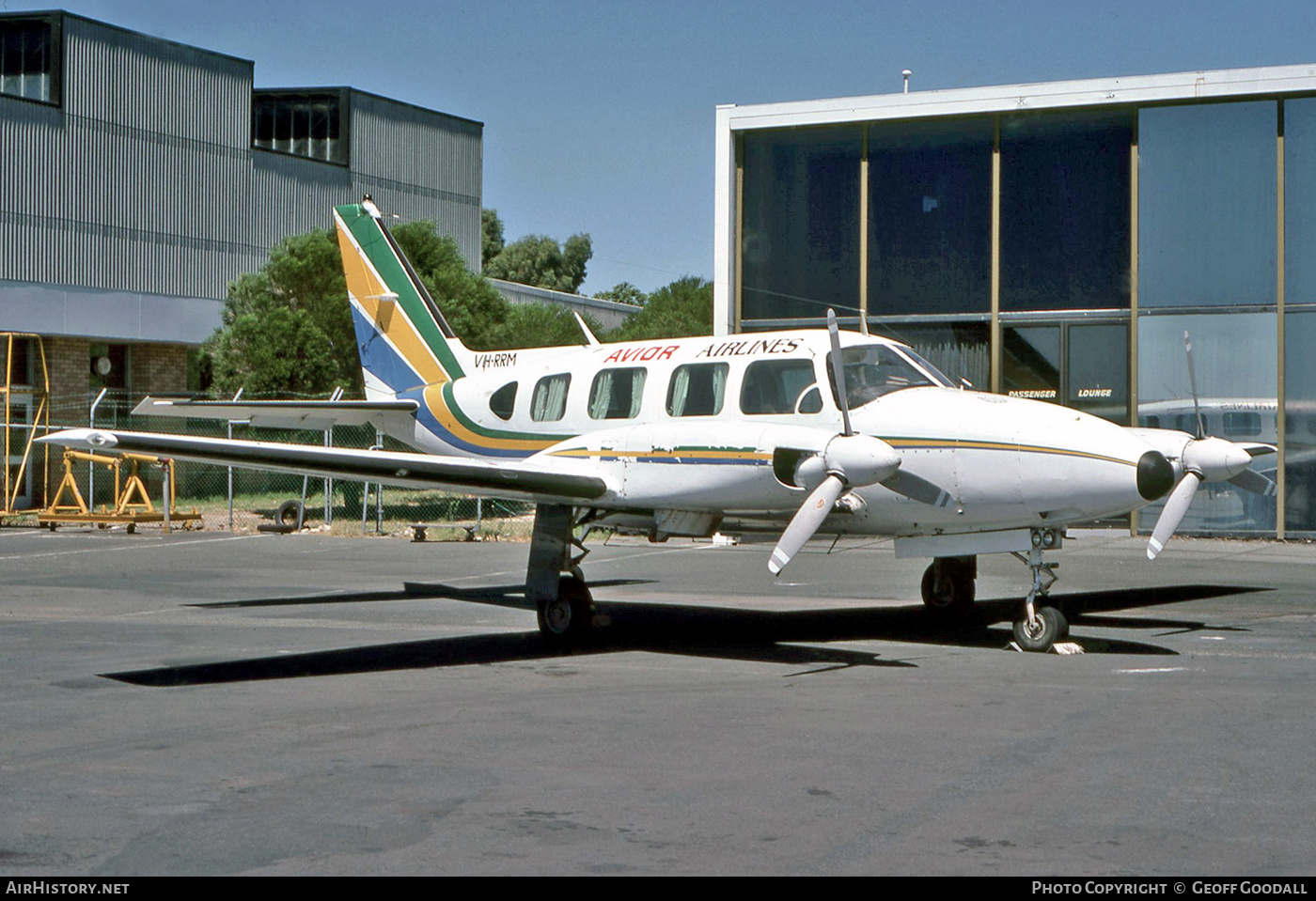 Aircraft Photo of VH-RRM | Piper PA-31-310 Navajo B | Avior Airlines | AirHistory.net #306562