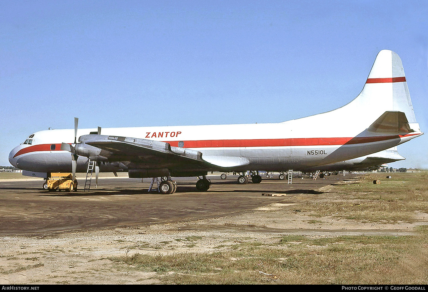 Aircraft Photo of N5510L | Lockheed L-188A(F) Electra | Zantop International Airlines | AirHistory.net #306563