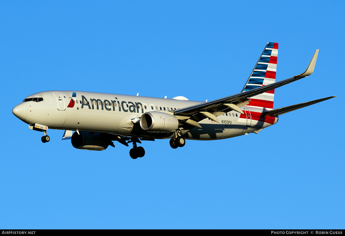 Aircraft Photo of N355PU | Boeing 737-823 | American Airlines | AirHistory.net #306569