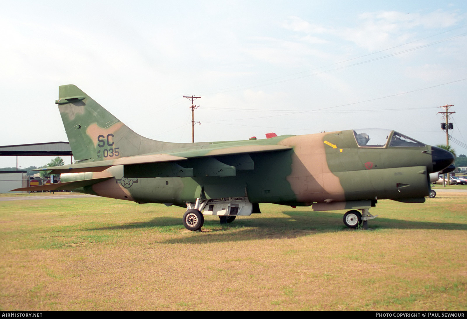 Aircraft Photo of 70-1035 / AF70-035 | LTV A-7D Corsair II | USA - Air Force | AirHistory.net #306582