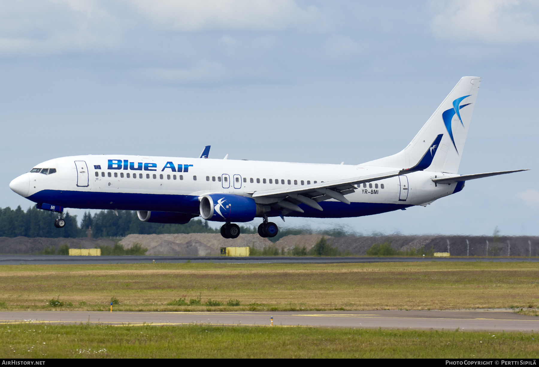 Aircraft Photo of YR-BMI | Boeing 737-8K5 | Blue Air | AirHistory.net #306589