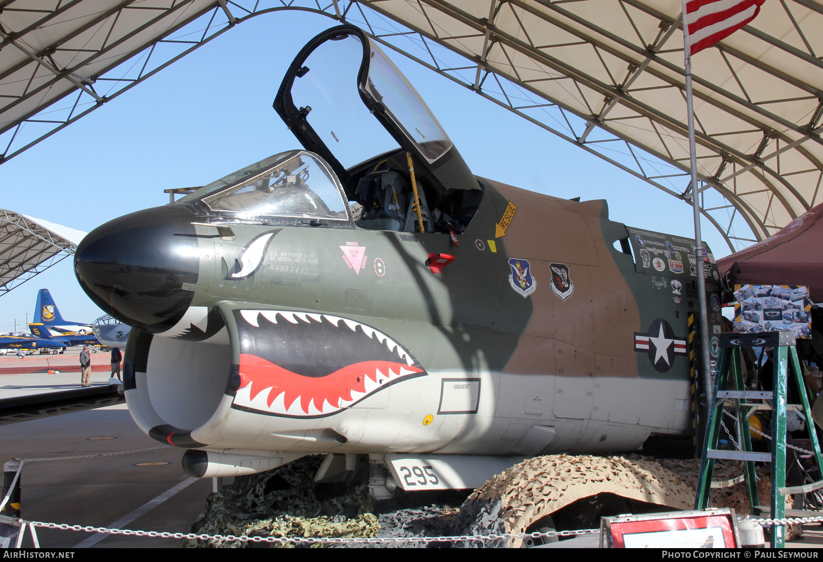 Aircraft Photo of 71-0295 / 295 | LTV A-7D Corsair II | USA - Air Force | AirHistory.net #306594