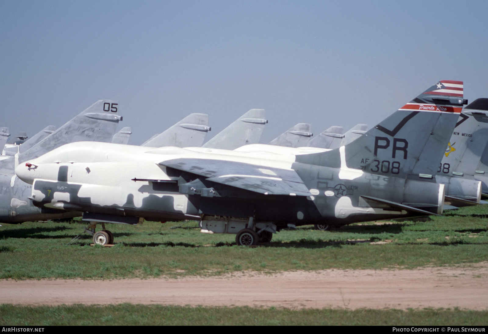 Aircraft Photo of 71-0308 / AF71-308 | LTV A-7D Corsair II | USA - Air Force | AirHistory.net #306597