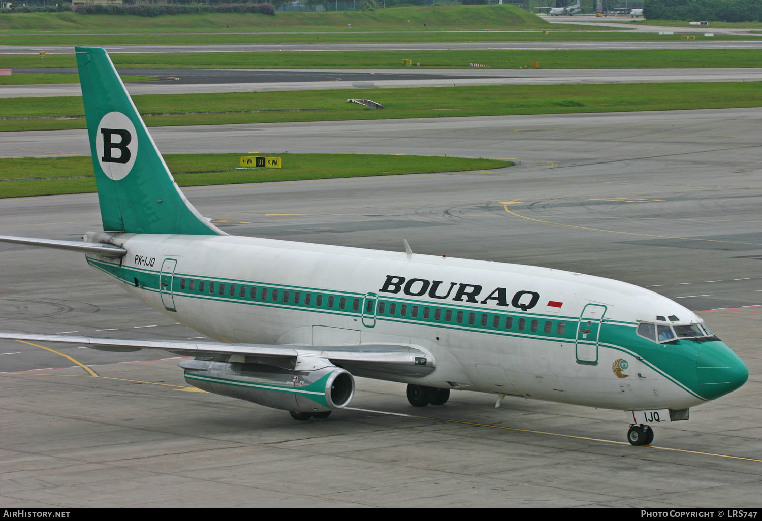 Aircraft Photo of PK-IJQ | Boeing 737-284/Adv | Bouraq Indonesia Airlines | AirHistory.net #306610