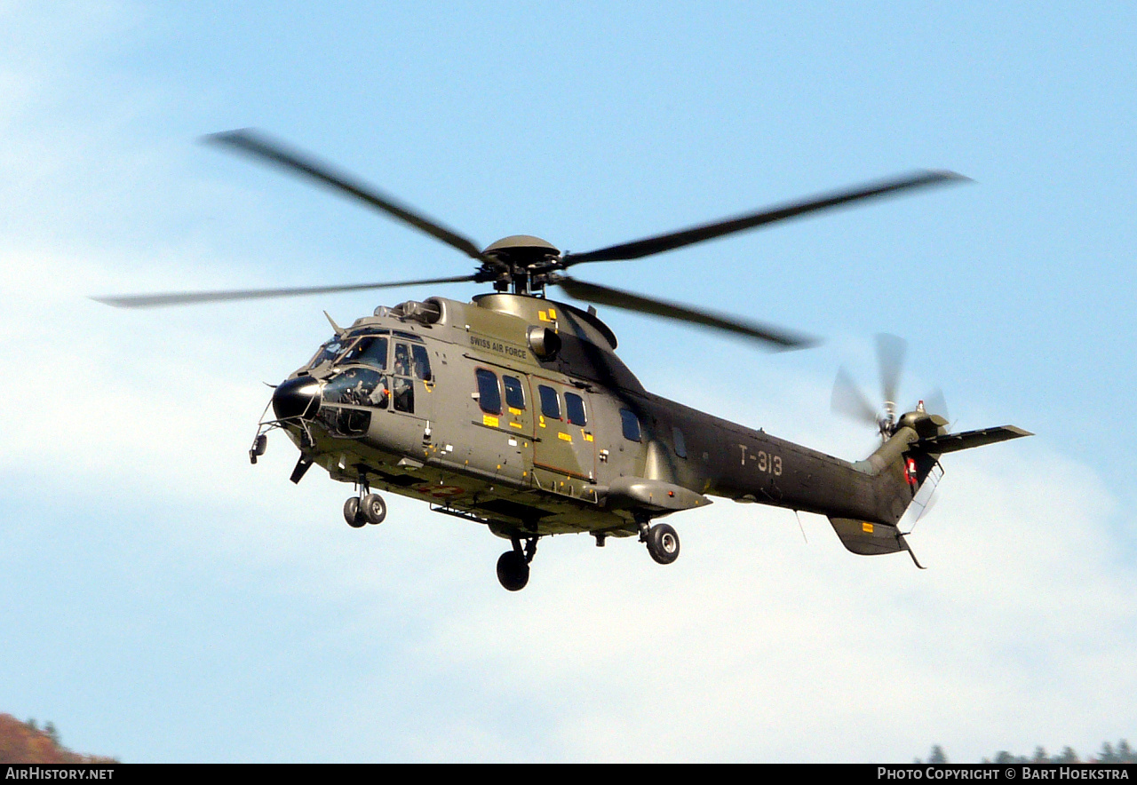 Aircraft Photo of T-313 | Aerospatiale TH89 Super Puma (AS-332M1) | Switzerland - Air Force | AirHistory.net #306620