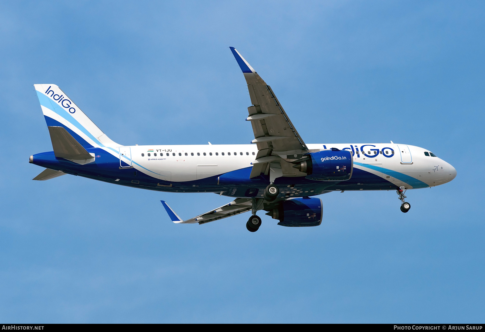 Aircraft Photo of VT-IJU | Airbus A320-271N | IndiGo | AirHistory.net #306646