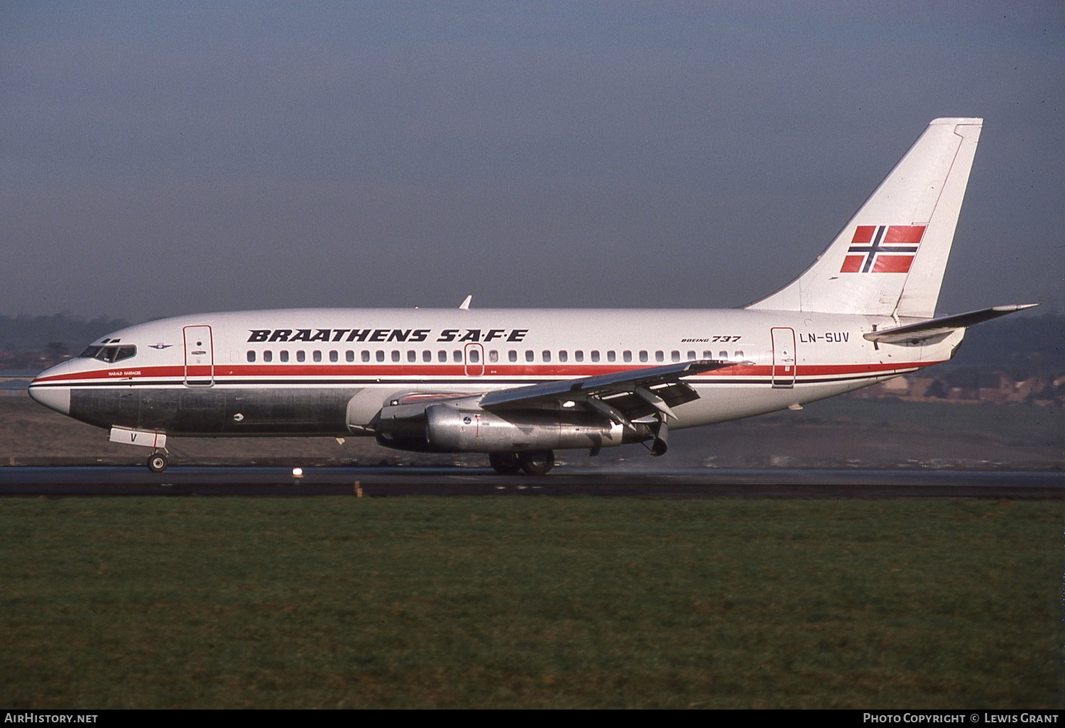 Aircraft Photo of LN-SUV | Boeing 737-205/Adv | Braathens SAFE | AirHistory.net #306651