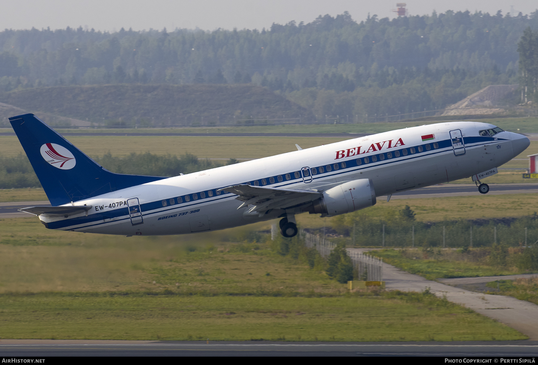 Aircraft Photo of EW-407PA | Boeing 737-36M | Belavia | AirHistory.net #306664