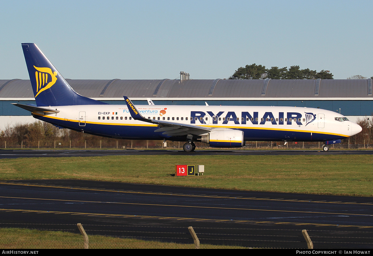 Aircraft Photo of EI-EKP | Boeing 737-8AS | Ryanair | AirHistory.net #306668