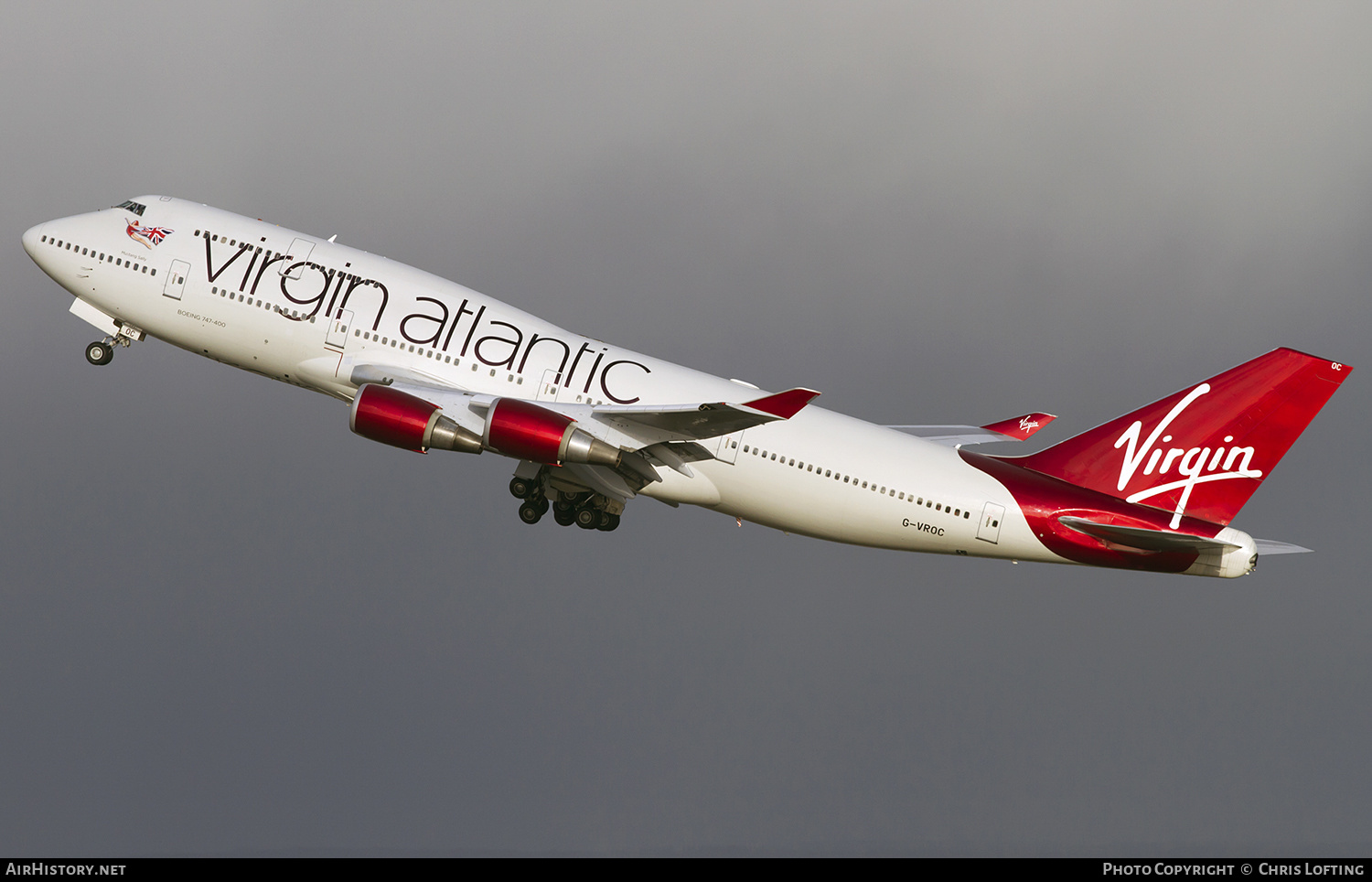 Aircraft Photo of G-VROC | Boeing 747-41R | Virgin Atlantic Airways | AirHistory.net #306706