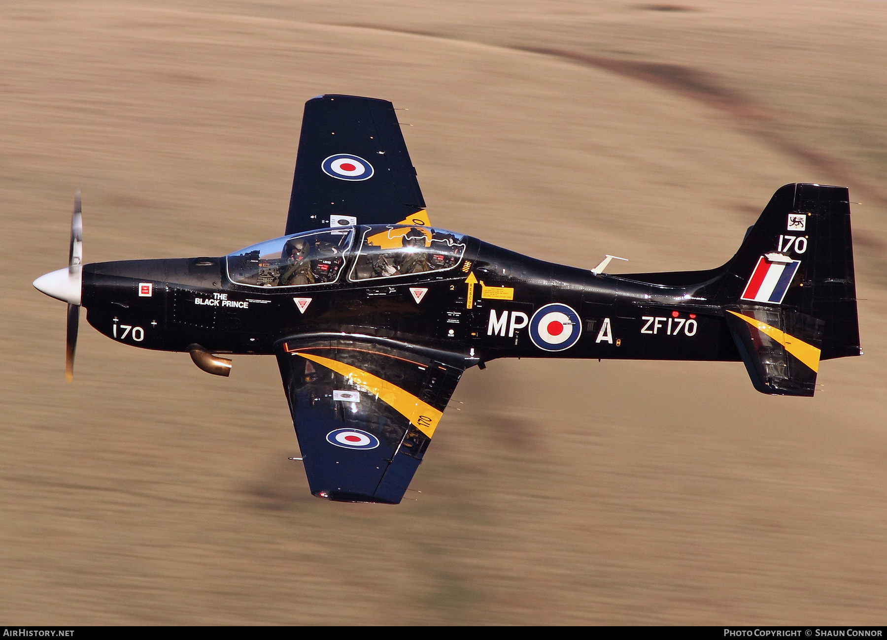 Aircraft Photo of ZF170 | Short S-312 Tucano T1 | UK - Air Force | AirHistory.net #306710