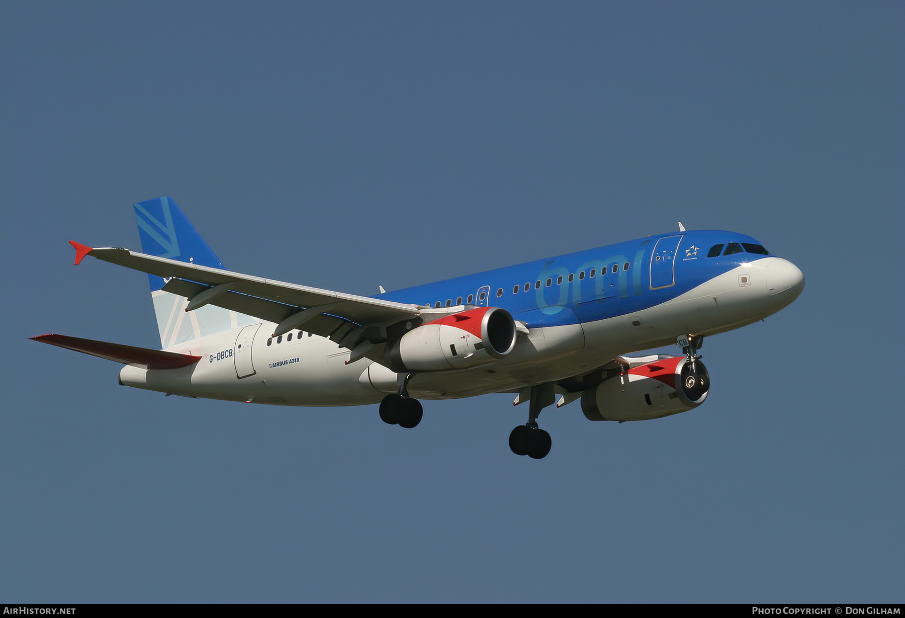 Aircraft Photo of G-DBCB | Airbus A319-131 | BMI - British Midland International | AirHistory.net #306718