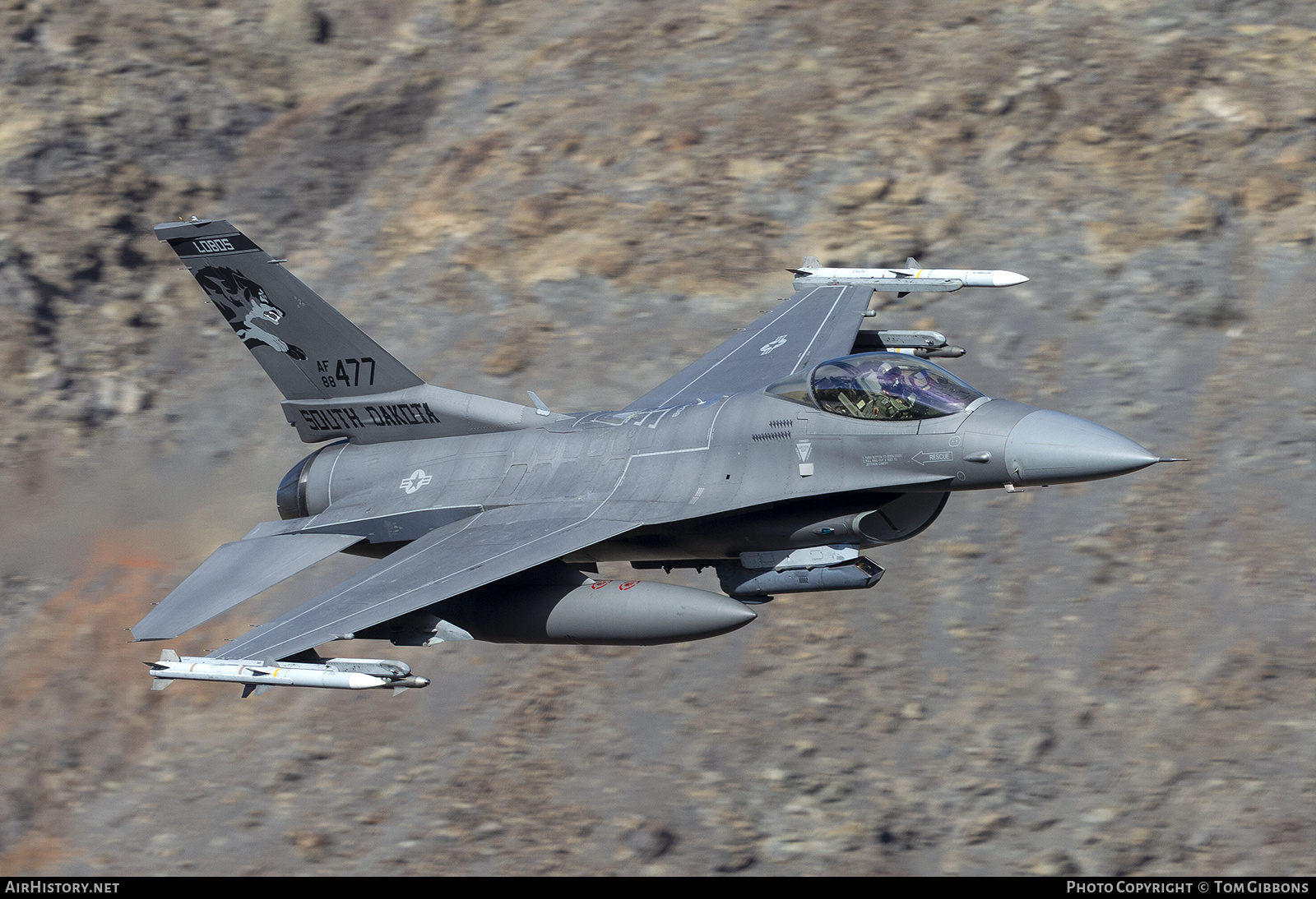 Aircraft Photo of 88-0477 / AF88-477 | General Dynamics F-16CM Fighting Falcon | USA - Air Force | AirHistory.net #306719