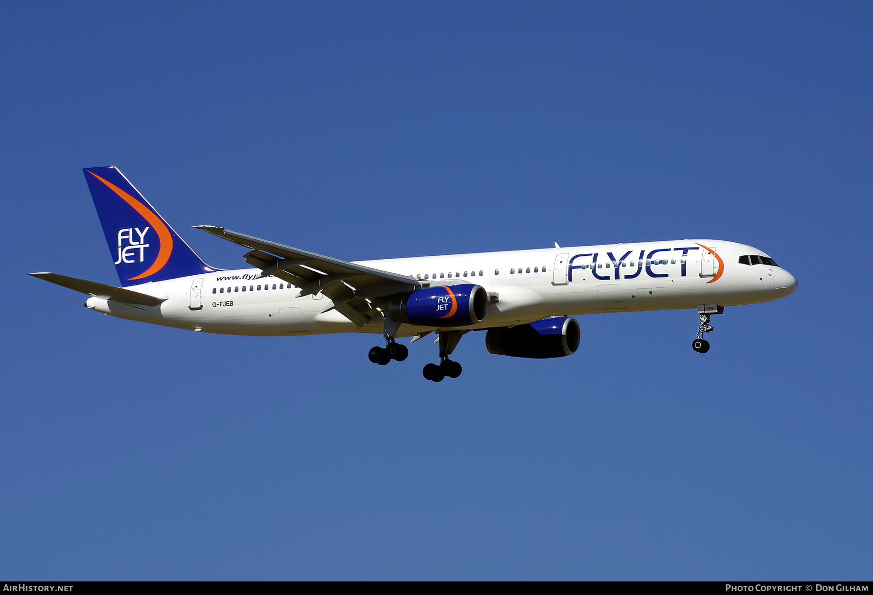 Aircraft Photo of G-FJEB | Boeing 757-23A | Flyjet | AirHistory.net #306730