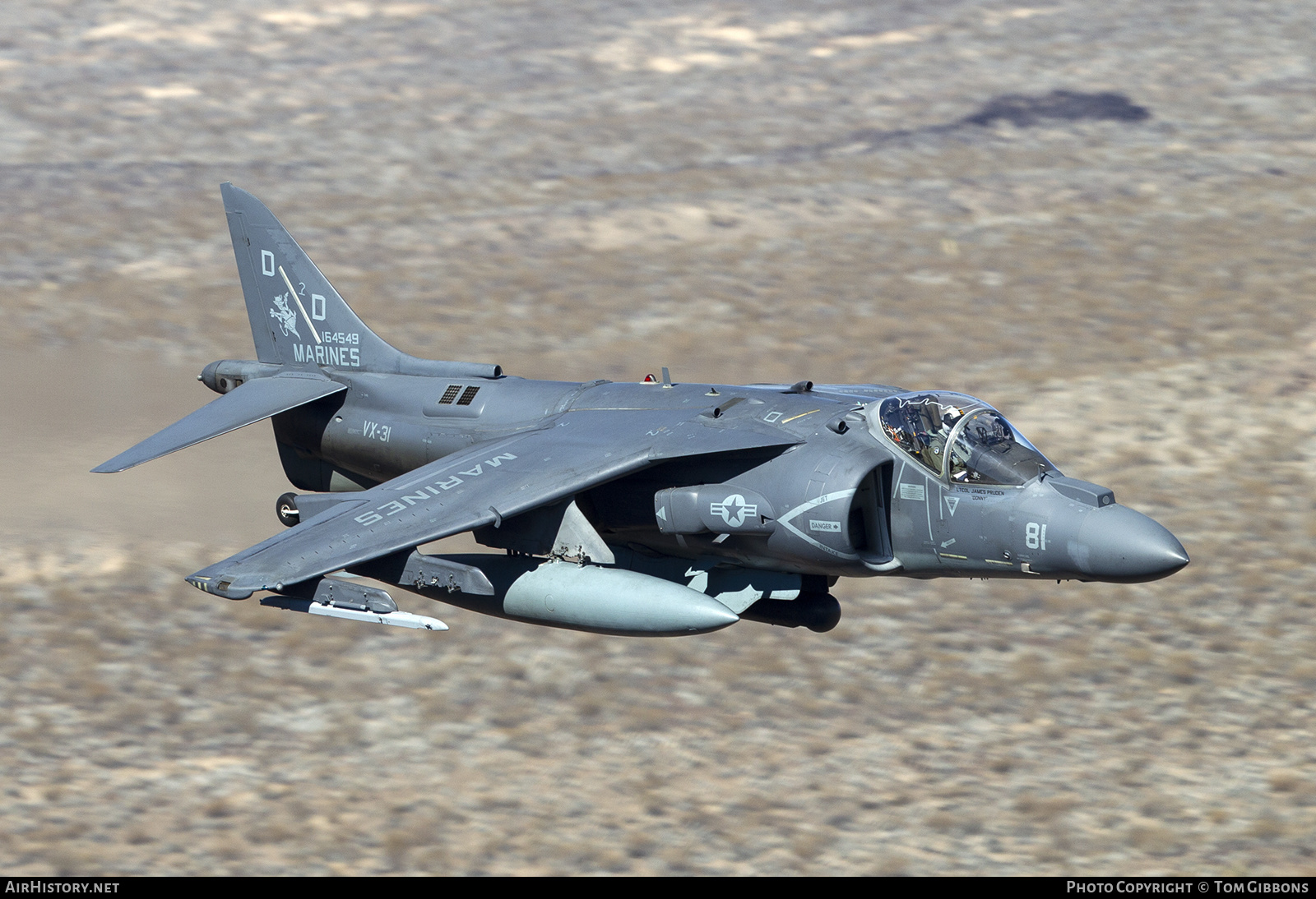 Aircraft Photo of 164549 | Boeing AV-8B Harrier II+ | USA - Marines | AirHistory.net #306736