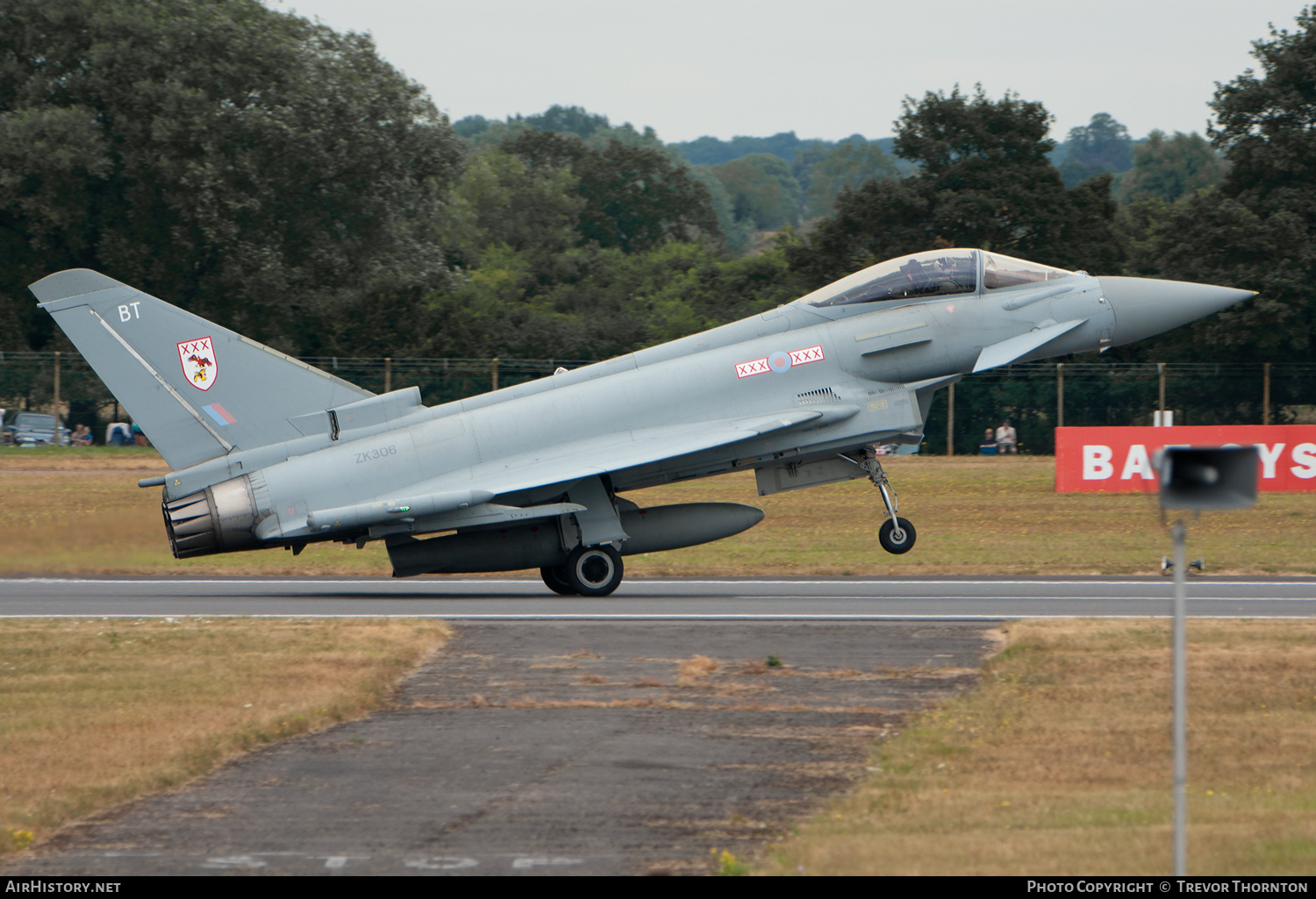 Aircraft Photo of ZK306 | Eurofighter EF-2000 Typhoon FGR4 | UK - Air Force | AirHistory.net #306760