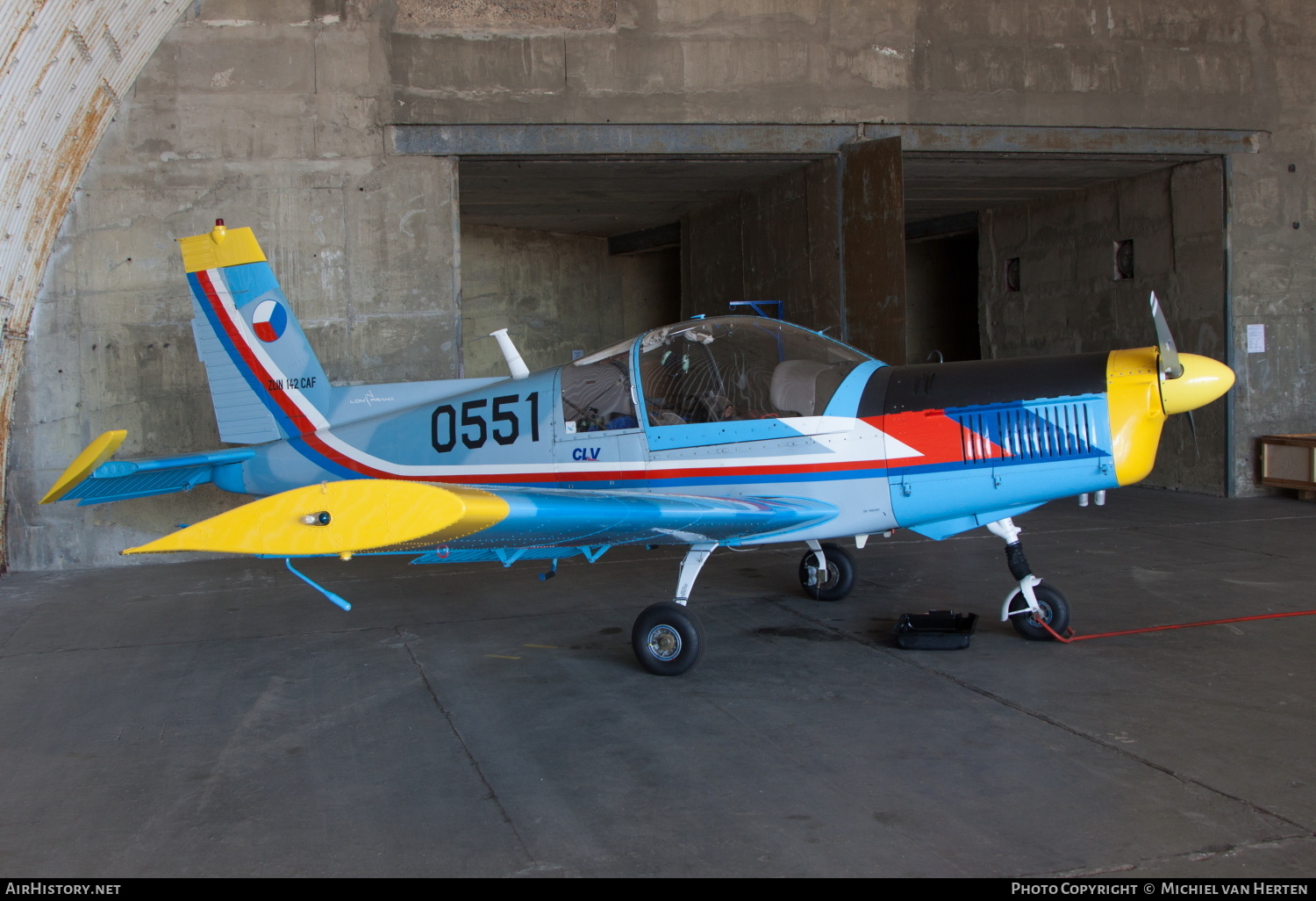 Aircraft Photo of 0551 | Zlin Z-142C AF | Czechia - Air Force | AirHistory.net #306792