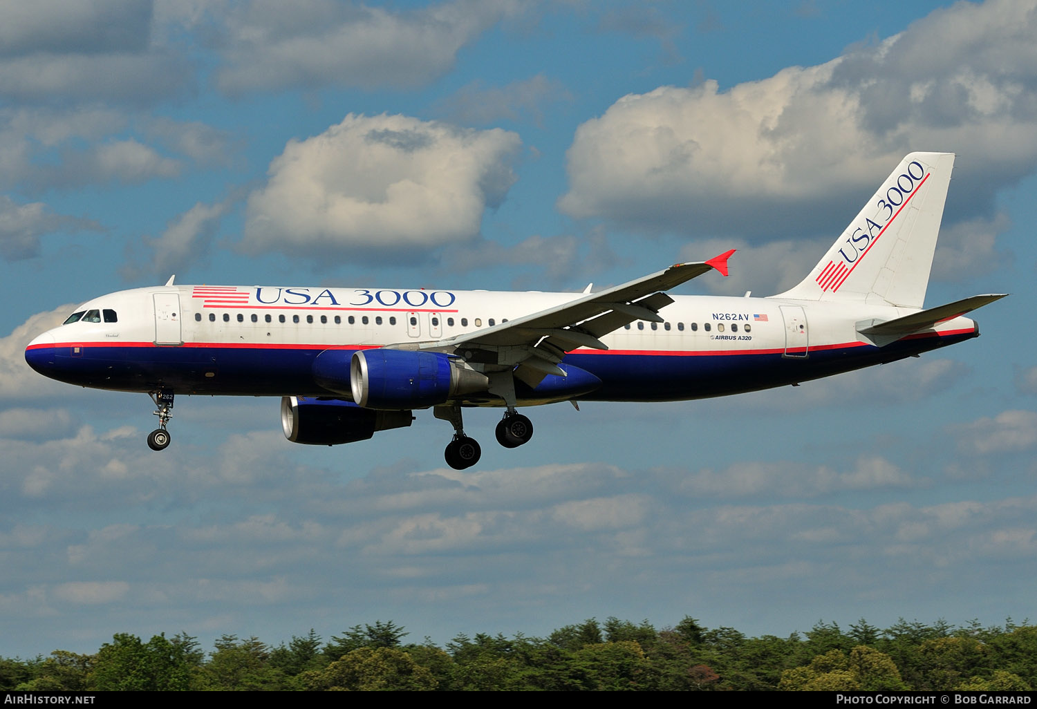 Aircraft Photo of N262AV | Airbus A320-214 | USA 3000 Airlines | AirHistory.net #306800