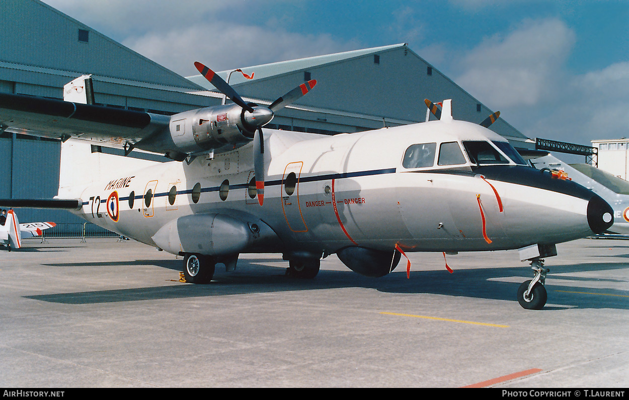 Aircraft Photo of 72 | Aerospatiale N-262E | France - Navy | AirHistory.net #306812