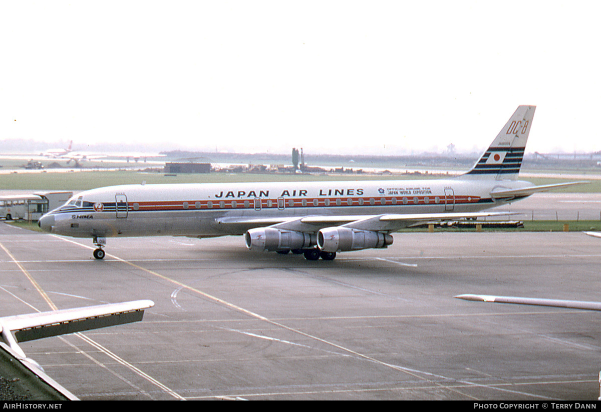 Aircraft Photo of JA8009 | Douglas DC-8-53 | Japan Air Lines - JAL | AirHistory.net #306814