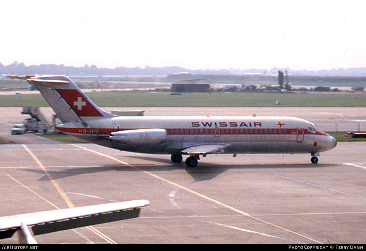 Aircraft Photo of HB-IFD | Douglas DC-9-15 | Swissair | AirHistory.net #306816