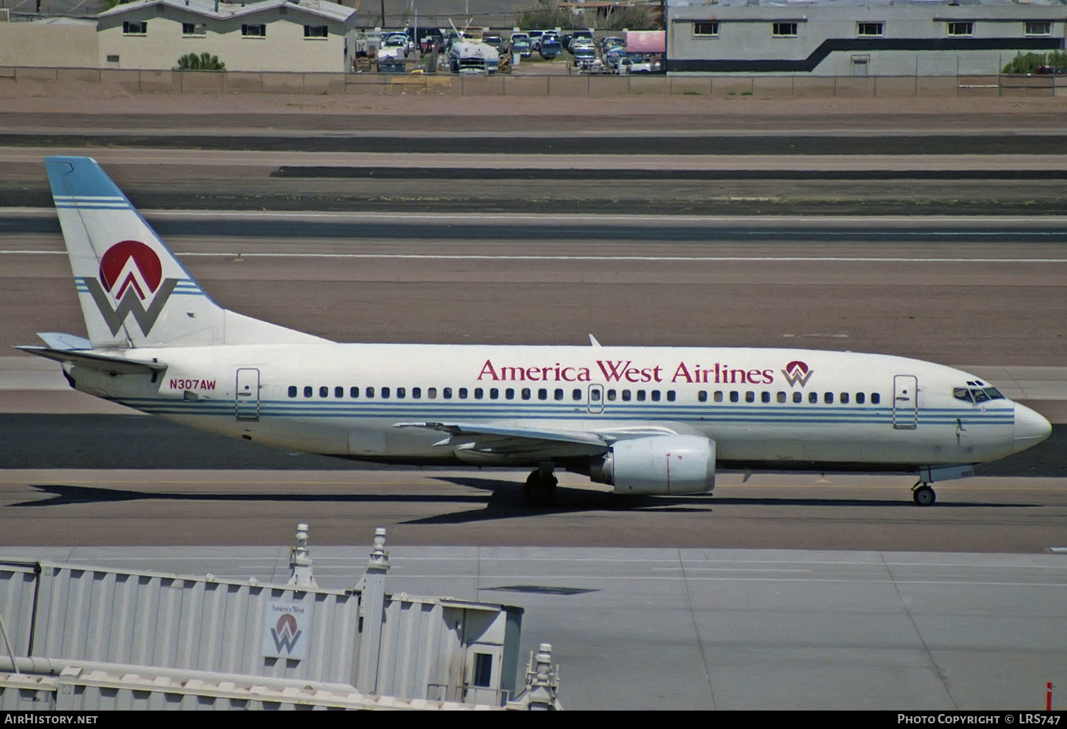 Aircraft Photo of N307AW | Boeing 737-3G7 | America West Airlines | AirHistory.net #306819