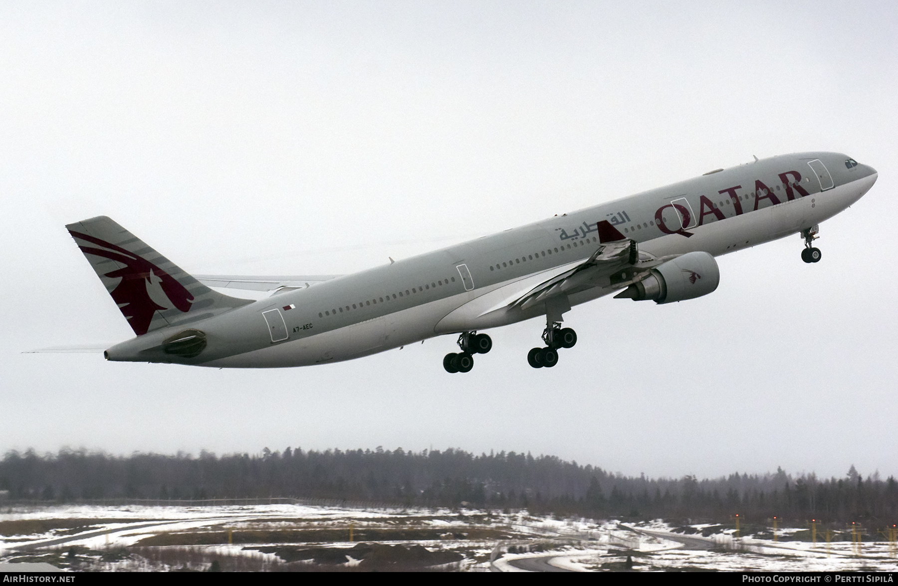 Aircraft Photo of A7-AEC | Airbus A330-302 | Qatar Airways | AirHistory.net #306844