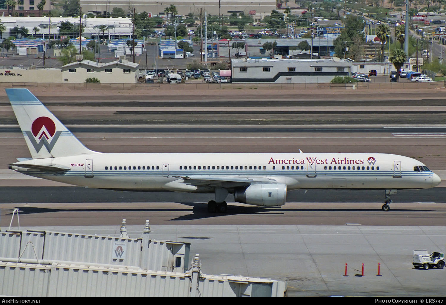 Aircraft Photo of N913AW | Boeing 757-225 | America West Airlines | AirHistory.net #306855