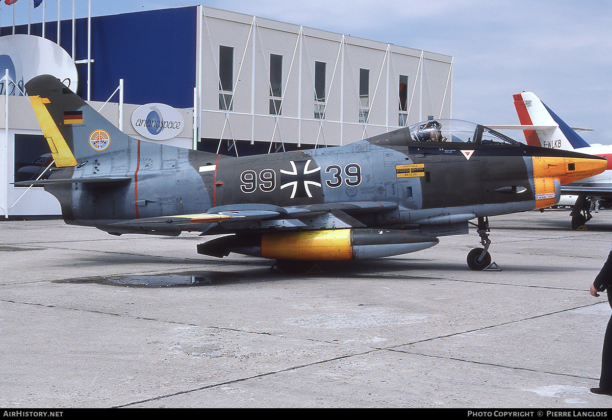 Aircraft Photo of 9939 | Fiat G-91R/3 | Germany - Air Force | AirHistory.net #306856