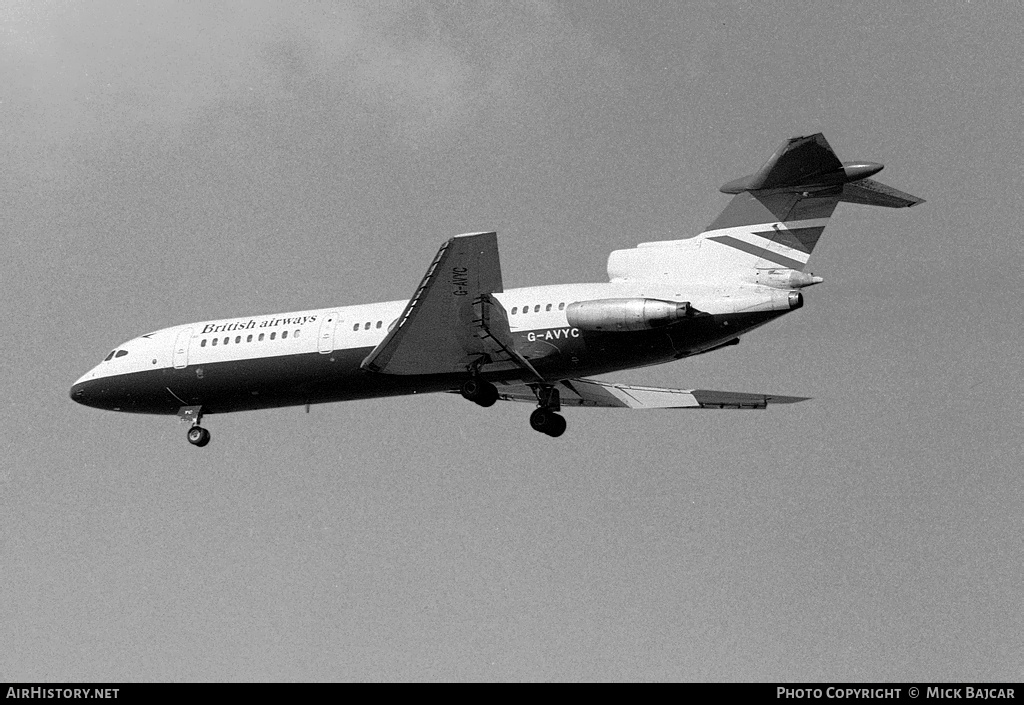 Aircraft Photo of G-AVYC | Hawker Siddeley HS-121 Trident 1E | British Airways | AirHistory.net #306859
