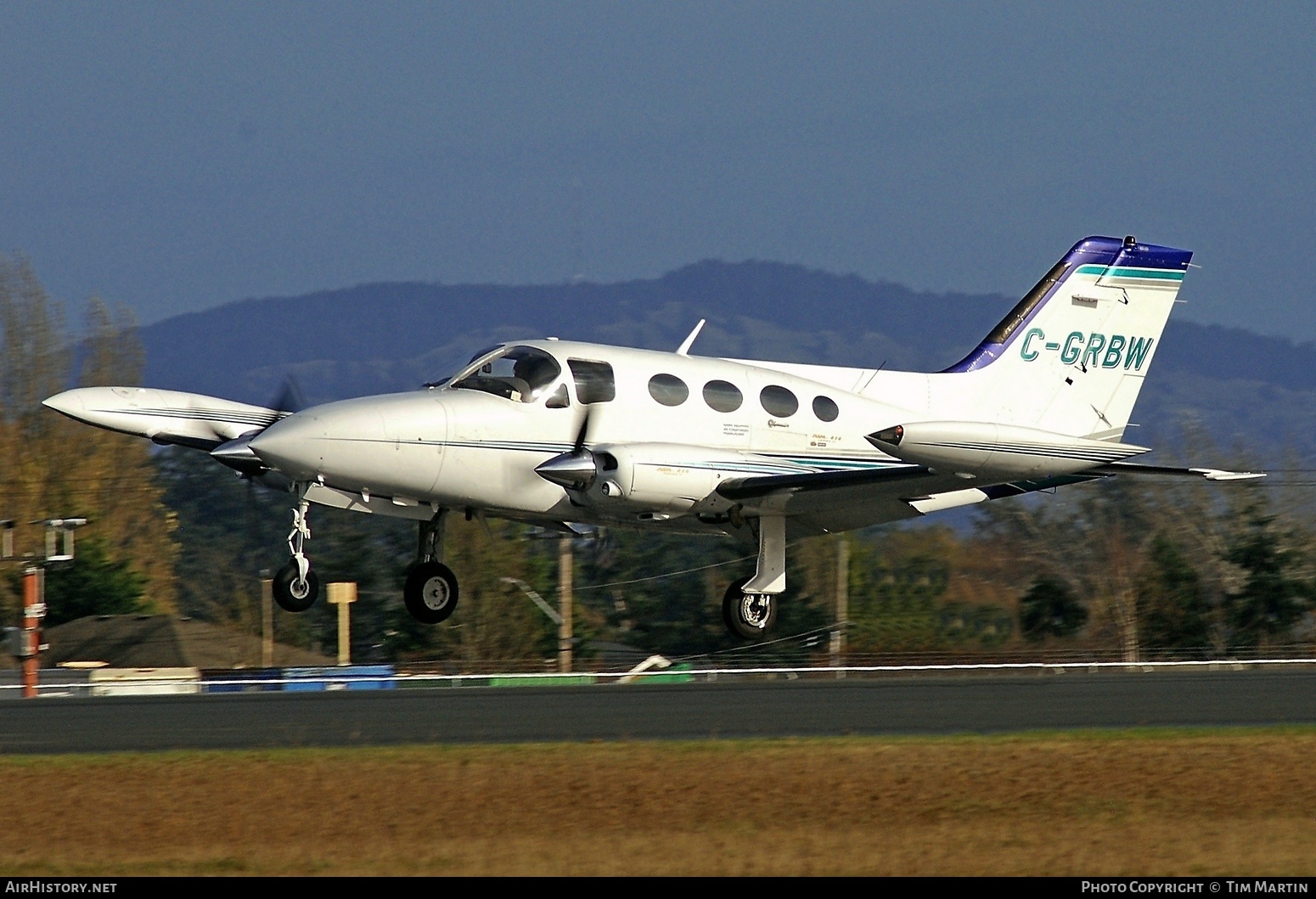 Aircraft Photo of C-GRBW | Cessna 414 | AirHistory.net #306871