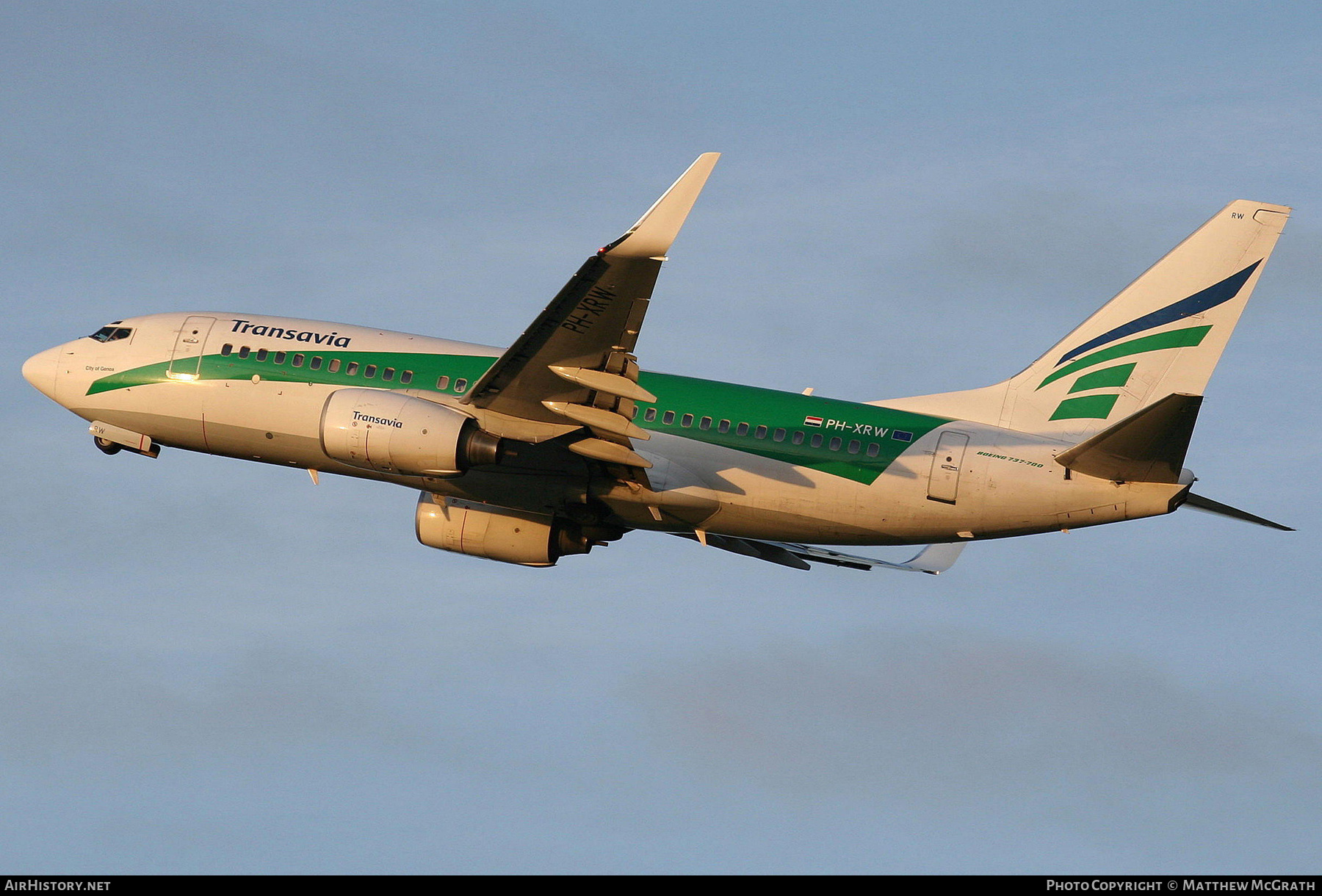 Aircraft Photo of PH-XRW | Boeing 737-7K2 | Transavia | AirHistory.net #306881