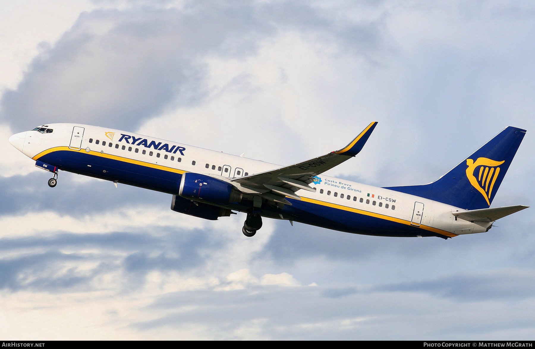 Aircraft Photo of EI-CSW | Boeing 737-8AS | Ryanair | AirHistory.net #306886