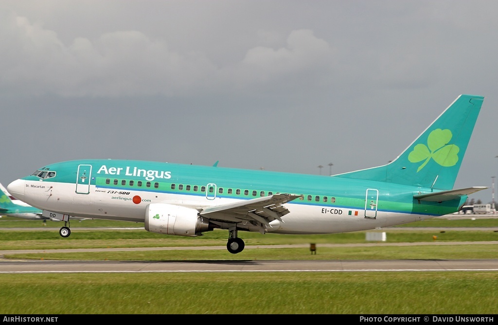 Aircraft Photo of EI-CDD | Boeing 737-548 | Aer Lingus | AirHistory.net #306896
