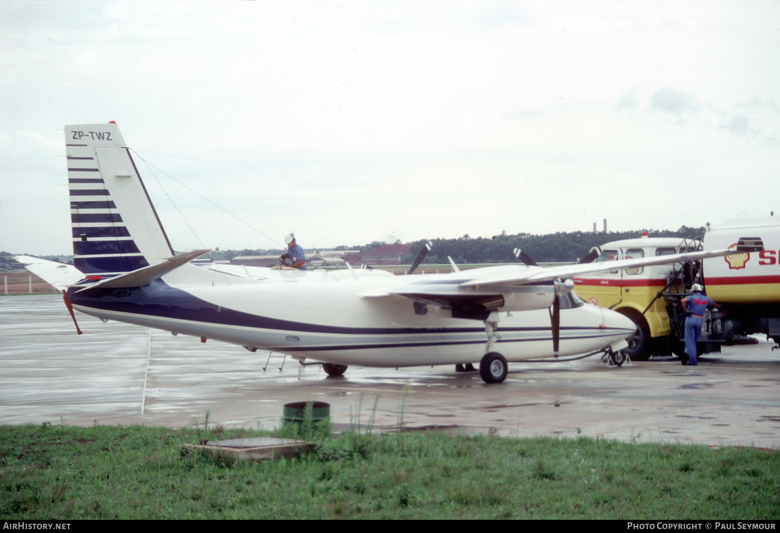 Aircraft Photo of ZP-TWZ | Gulfstream American 690D Jetprop 900 | AirHistory.net #306910