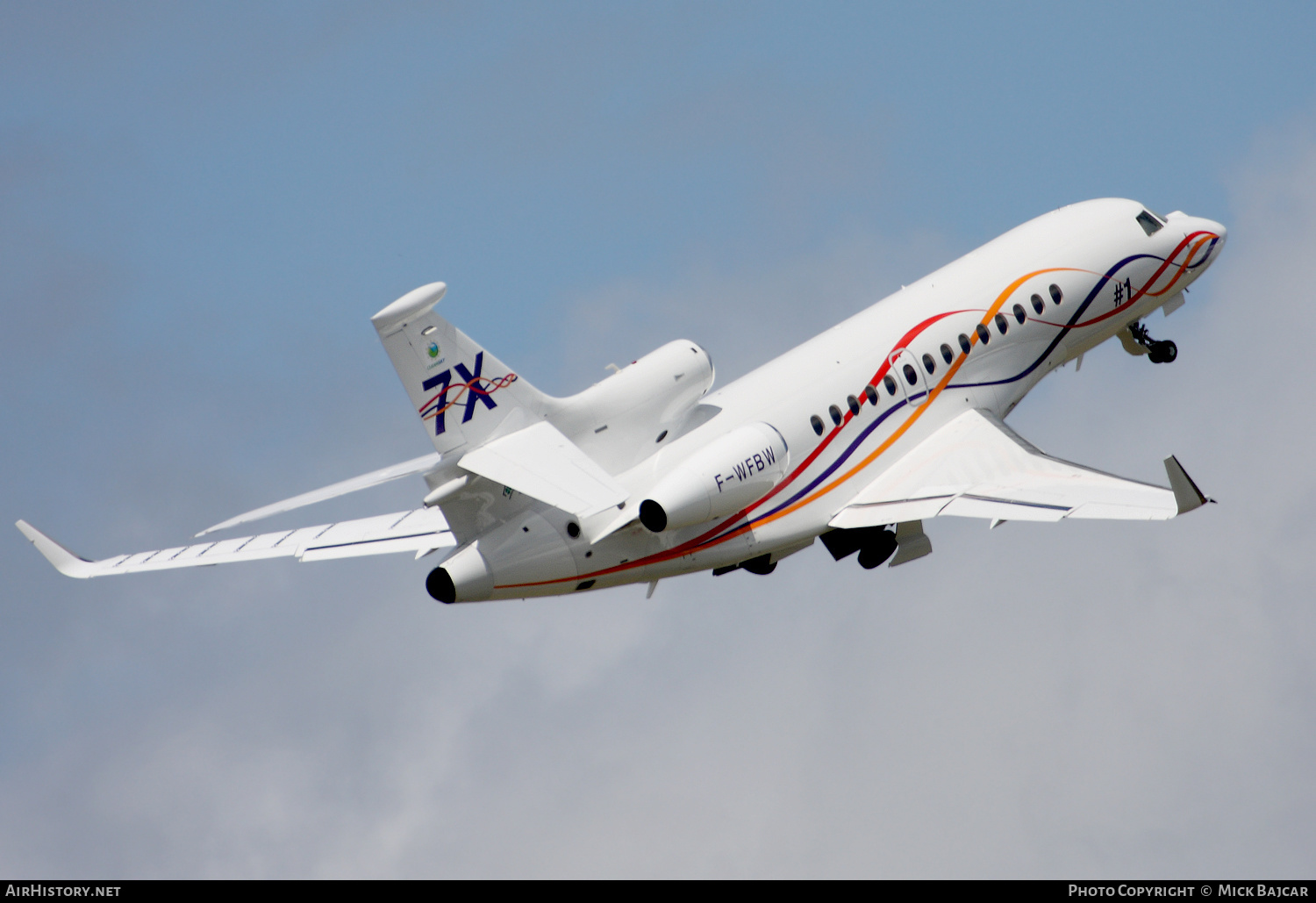 Aircraft Photo of F-WFBW | Dassault Falcon 7X | Dassault | AirHistory.net #306915