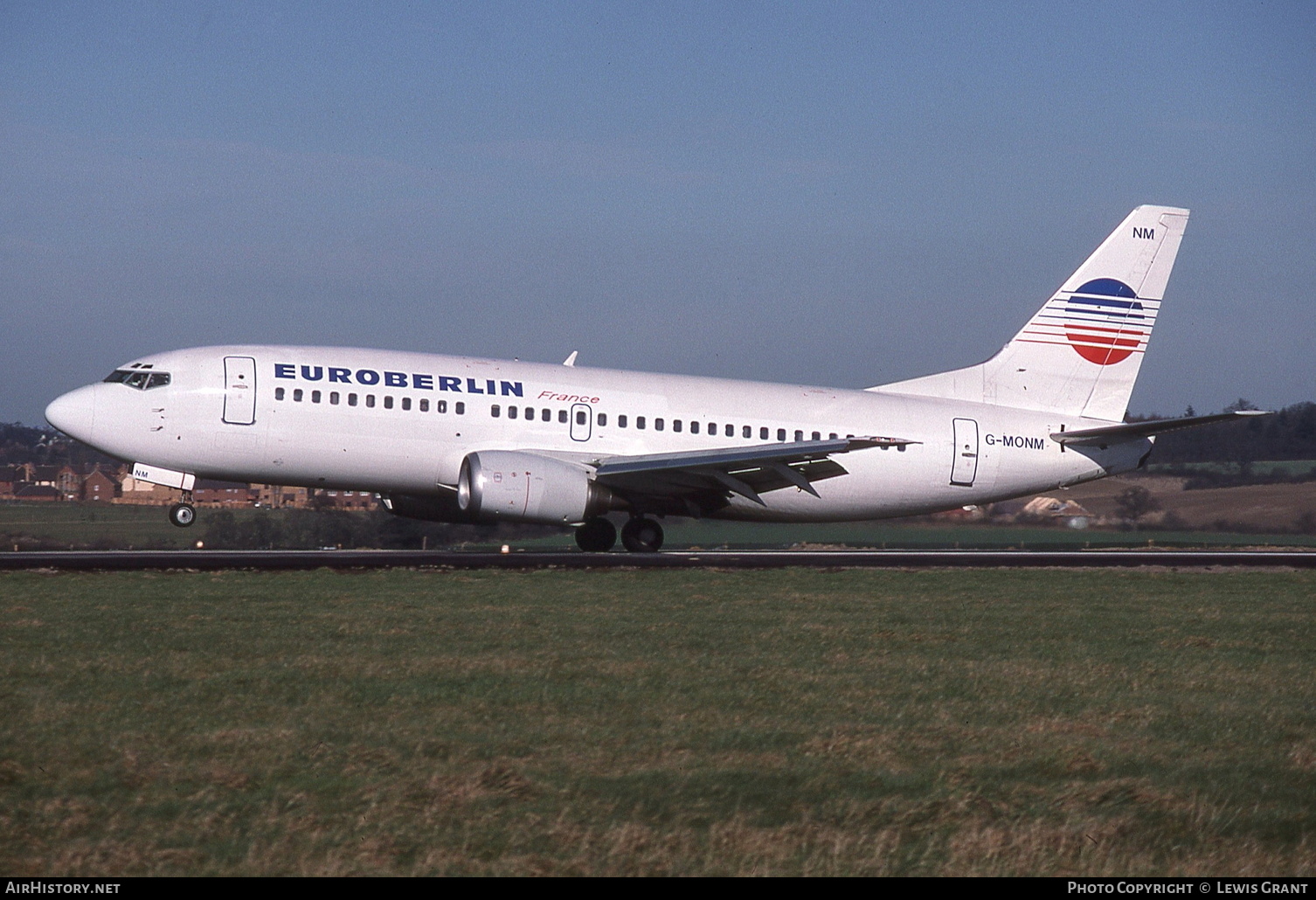 Aircraft Photo of G-MONM | Boeing 737-3Y0 | Euroberlin France | AirHistory.net #306917