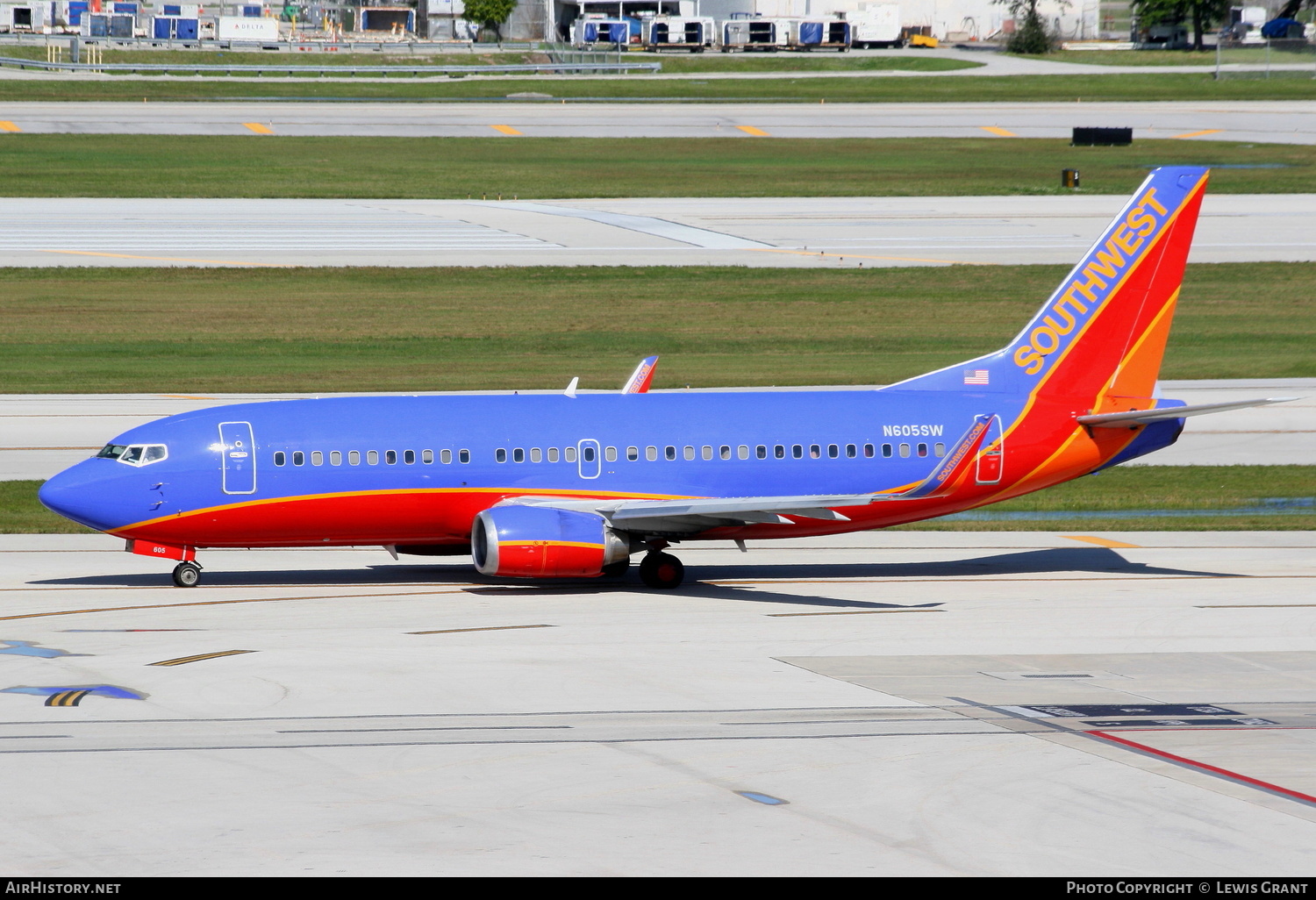 Aircraft Photo of N605SW | Boeing 737-3H4 | Southwest Airlines | AirHistory.net #306924