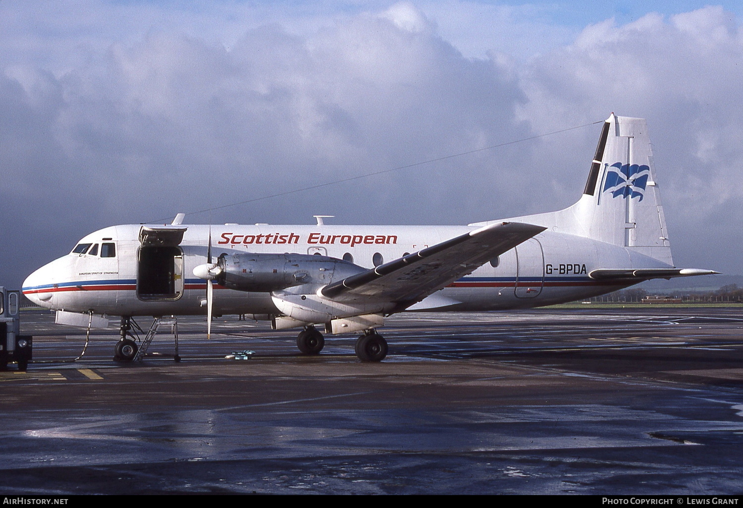 Aircraft Photo of G-BPDA | British Aerospace BAe-748 Srs2A/334 | Scottish European Airways | AirHistory.net #306945