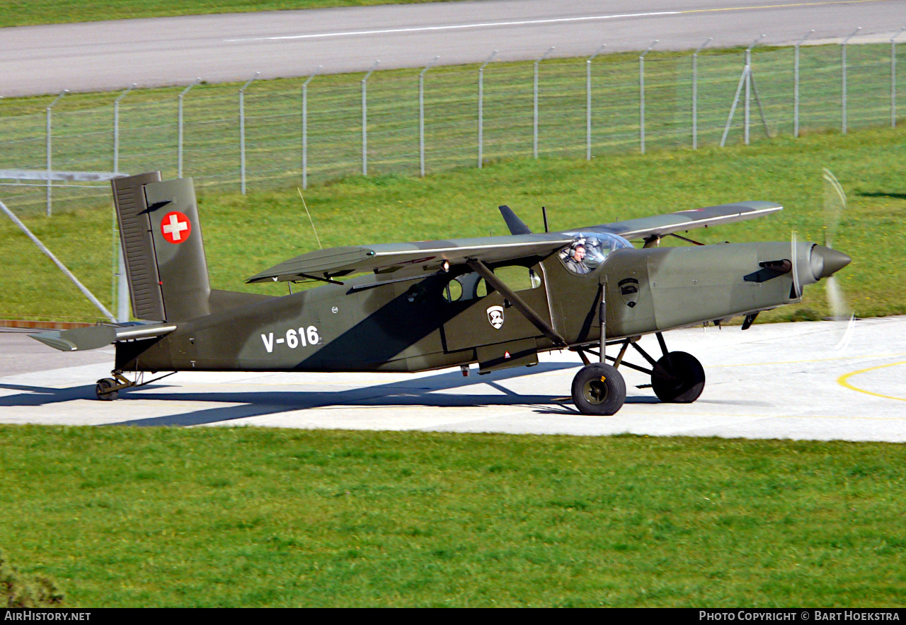 Aircraft Photo of V-616 | Pilatus PC-6/B2-H2M-1 Turbo Porter | AirHistory.net #306955