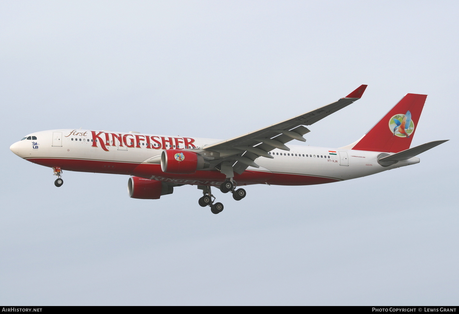 Aircraft Photo of VT-VJN | Airbus A330-223 | Kingfisher Airlines | AirHistory.net #306958