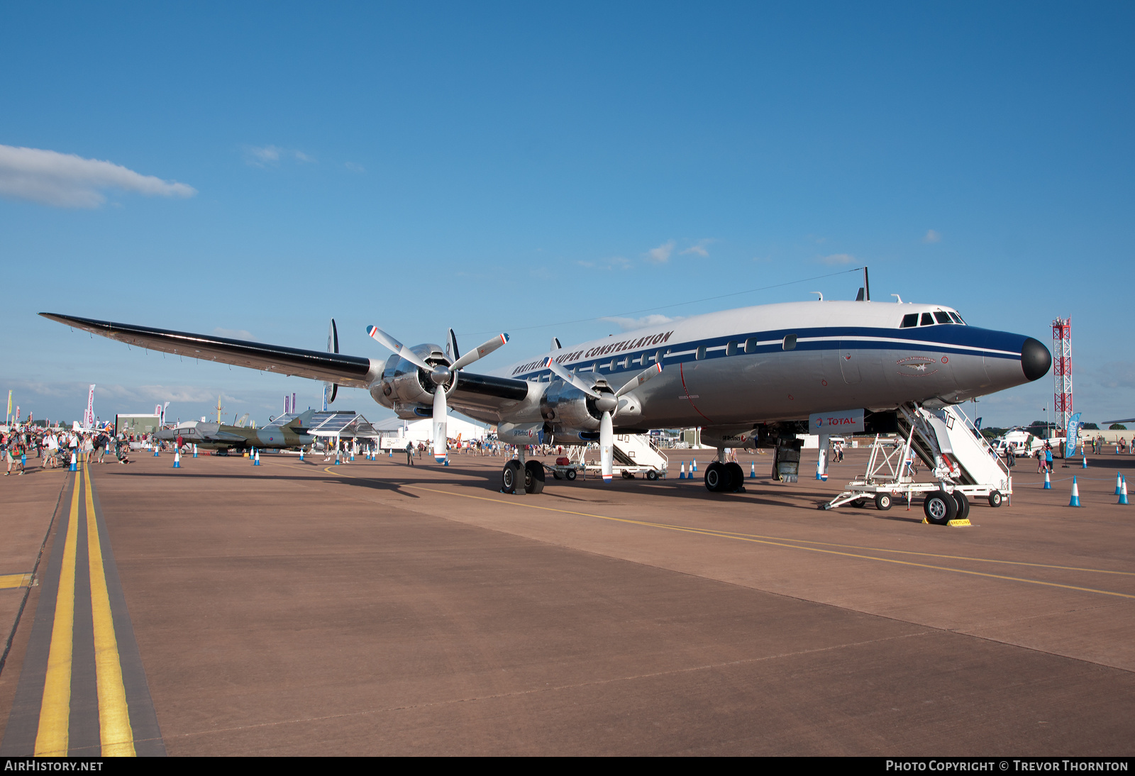 Aircraft Photo of HB-RSC | Lockheed L-1049F Super Constellation | Breitling | AirHistory.net #306972