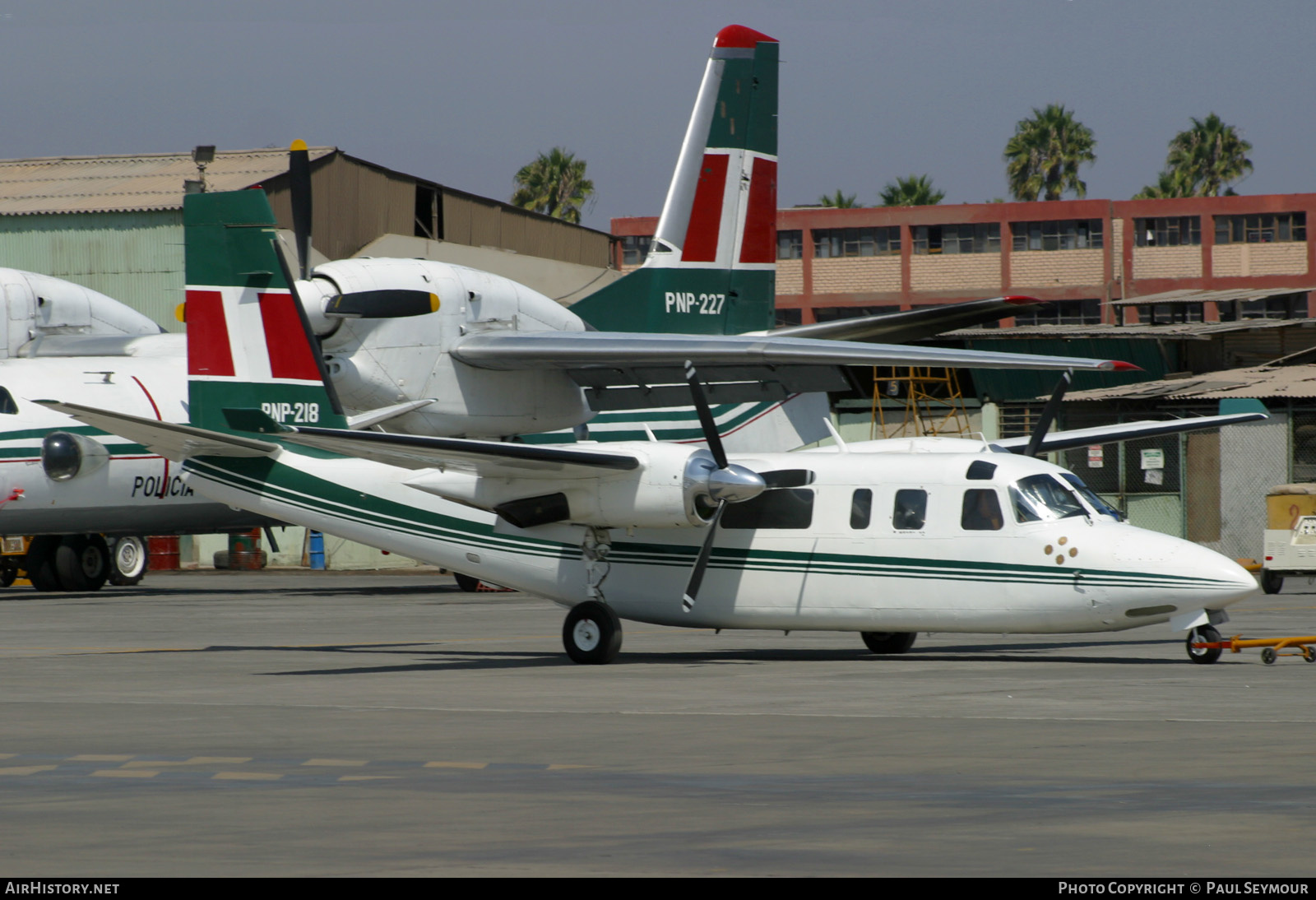 Aircraft Photo of PNP-218 | Gulfstream American 695 Jetprop 980 | Peru - Police | AirHistory.net #306974